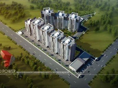 3d-walkthrough-architect-design-firm-3d-render-3d-architecture-studio-townships-birds-eye-view-day-view-jamnagar